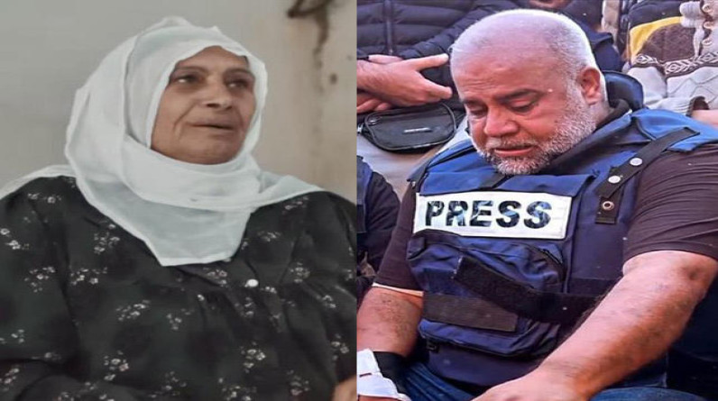 وفاة والدة الصحفي الفلسطيني وائل الدحدوح